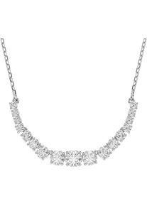 Swarovski Damen Kette mit Anhänger "Schmuck Geschenk Matrix Halskette, 5705396", Metall, L: 49cm, silber, Metall, Halsketten, mit Swarovski Zirkonia