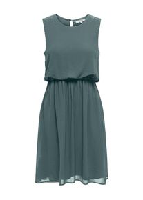 Only Damen Minikleid "ONLSTINNA LIFE SL DETAIL DRESS WVN", grün, modisch, Gr. L, unifarben, Obermaterial: 100% Polyester, Kleider