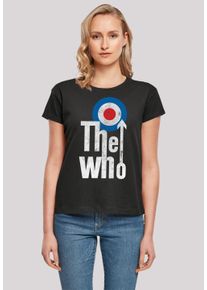 F4NT4STIC Damen T-Shirt "The Who Rock Band", schwarz, casual, Gr. XS, Obermaterial: 100% Baumwolle, Shirts, Premium Qualität