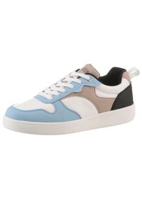 ANISTON SHOES Damen Sneaker, Gr. 37, blau, Lederimitat, sportlich, Schuhe, Freizeitschuh, Halbschuh, Schnürschuh - NEUE KOLLEKTION