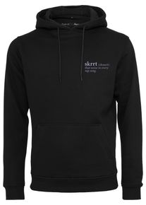 MisterTee Herren Kapuzensweatshirt "MisterTee Herren That Noise Hoody", schwarz, Gr. XXL, bedruckt, 65% Baumwolle, 35% Polyester, Sweatshirts