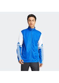 Herren Trainingsjacke "SQ25 TR JKT", blau, sportlich, Gr. S, adidas Performance, Obermaterial: 100% Polyester, Jacken