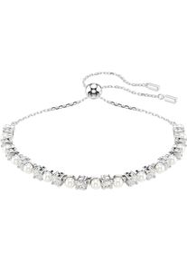 Swarovski Damen Armband "Schmuck Geschenk Matrix Armkette, 5689633, 5729506", M, Metall-Perlen, silber, Metall, Perlen, Armbänder, mit Swarovski