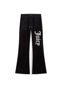 Juicy Couture Damen Sweathose "LAYLA CAVIAR TRACKPANT_ Damen", schwarz, Gr. L, 95% POLYESTER, 5% ELASTAN, Hosen, Trainingshose Damen, Sweathose,