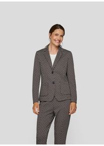 Rabe Damen Jackenblazer "Jacke", blau, feminin, Gr. 48, 54%Polyester 28%Viskose 16%Polyamid 2%Elastan, Blazer