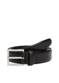 Tommy Hilfiger Damen Ledergürtel "HUDSON 3.0", schwarz, casual, Gr. 80, unifarben, Rindsleder, Gürtel, Größenverstellbar