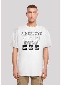 F4NT4STIC Herren T-Shirt "Pink Floyd Pyramids Rock Metal Musik Band", weiß, casual, Gr. 4XL, Obermaterial: 100% Baumwolle, Shirts, Print