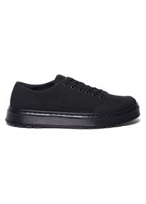 Dr. Martens Herren Schnürschuh "6 Eye Brookline", Gr. 48, schwarz, Textil, casual, Schuhe, Plateauschuh, Chunky Halbschuh, Sneaker mit 6-Loch