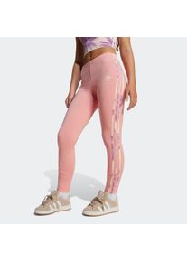 Kinder Leggings "LEGGINGS", pink, sportlich, Gr. 158, adidas originals, Obermaterial: 93% Baumwolle, 7% Elasthan, Hosen