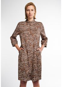 Eterna Damen Hemdblusenkleid "LOOSE FIT", beige, casual, Gr. 42, 100% cotton, Kleider