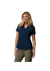 Columbia Damen Poloshirt "Ridgehaven Polo"collegiate n, sportlich, Gr. L, Obermaterial: 85% Polyester, 15% Elasthan, Shirts