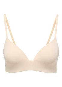 Only Damen T-Shirt-BH "ONLTRACY LAURA MOLDED BRA NOOS ACC", Gr. Speach taffy, Obermaterial: 75% Nylon, 25% Elasthan, unifarben, modisch, BHs