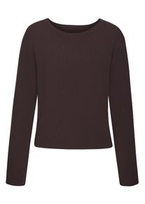 Lascana Damen Strickpullover, braun, modisch, Gr. 32, unifarben, Feinstrick, Obermaterial: 70% Viskose, 30% Polyamid, Pullover