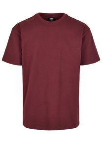 Urban Classics Herren T-Shirt "Urban Classics Herren Heavy Oversized Tee", rot, casual, Gr. S, unifarben, 100% Baumwolle, Shirts