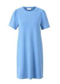 RICHROYAL Damen Jerseykleid, blau, casual, Gr. M, unifarben, Jersey, Obermaterial: 52% Modal, 42% Polyester, 6% Elasthan, Kleider, Mit