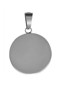 Adelia´s ADELIA ́S Damen Ketten-Anhänger "Neuheit 2025 - stylischer Schmuck Anhänger aus Edelstahl", Edelstahl, silber, Edelstahl, Schmuckanhänger