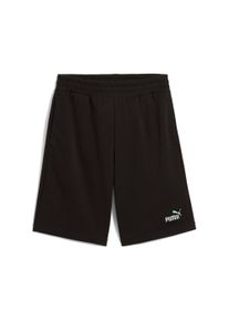 Puma Herren Trainingsshorts "ESS 2 COLOR NO. 1 LOGO SHORTS 10" TR"Puma schwarz, spring fern, sportlich, Gr. M, bedruckt, Sweatware, Obermaterial: 68%