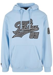 Fubu Herren Kapuzensweatshirt "Fubu Herren FM224-035-1 Varsity Heavy Hoodie", blau, Gr. M, 80% Baumwolle, 20% Polyester, Sweatshirts