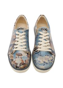 DOGO Damen Sneaker "Sneaker Todo Bien Damen Sneaker / Female", Gr. 40, blau, Lederimitat, Schuhe, Vegan