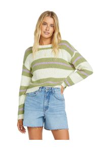 Billabong Damen Pullunder "Make It Waves", grün, Gr. M, 90% Baumwolle 10% Nylon, Pullover