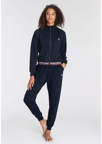 Fila Damen Pyjama, Gr. S, bunt, Sweatware, Obermaterial: 100% Baumwolle, unifarben mit Farbeinsätzen, casual, Homewear-Sets, mit Details in
