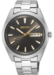 Seiko Damen Quarzuhr, silber, Armbanduhren, Armbanduhr, Herrenuhr, Damenuhr, Datum, Saphirglas, Edelstahlarmband