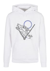 F4NT4STIC Herren Rundhalspullover "F4NT4STIC Herren", weiß, casual, Gr. S, unifarben, 50% Baumwolle, 50% Polyester, Pullover