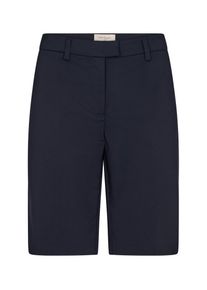 Freequent Damen Chinoshorts "FQISABELLA-SHO", grau, casual, Gr. S, unifarben, Web, Obermaterial: 50% Baumwolle, 47% Polyamid, 3% Elasthan, Hosen, mit