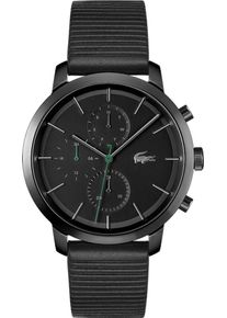 Lacoste Herren Multifunktionsuhr "REPLAY", schwarz, Armbanduhren, Quarzuhr, Armbanduhr, Herrenuhr, Datum, Edelstahlarmband
