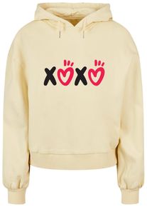 Merchcode Damen Kapuzenpullover "Merchcode Damen", gelb, casual, Gr. XL, mehrfarbig, 100% Baumwolle, Pullover