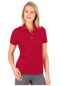 TRIGEMA Damen Poloshirt "TRIGEMA Poloshirt aus Baumwolle", braun, Basic, Gr. XXXL, 100% Baumwolle, Shirts