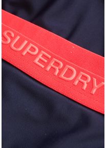 Superdry Damen Bikini-Hose "ELASTIC CLASSIC BIKINI BOTTOMS", blau, casual, Gr. XL, unifarben, Obermaterial: 82% Polyester, 18% Elasthan, Badehosen