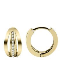 Adelia´s ADELIA ́S Damen Paar Creolen, Damen, Gelbgold 333, gold, Gelbgold 333, Ohrringe