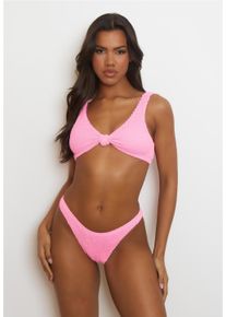 MODA MINX Damen Bikini-Hose "Scrunch Fixed Brazilian", rosa, Gr. M, unifarben, 97% Polyamid, 3% Elasthan, Badehosen, mit modischem Design