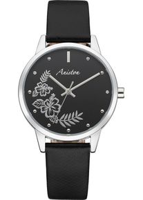 Damen Quarzuhr, schwarz, ANISTON JEWELRY & WATCHES, Armbanduhren, Armbanduhr, Damenuhr, analog