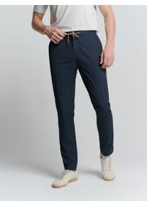 NO EXCESS Herren Chinohose "NO EXCESS Stretch-hose", blau, Gr. XXL, 65% Baumwolle, 32% Polyamid, 3% Elasthan, Hosen