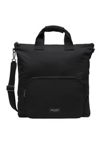 Marc O'Polo MARC O'POLO Damen Shopper "aus recyceltem Material", schwarz, Polyamid, unifarben, Taschen