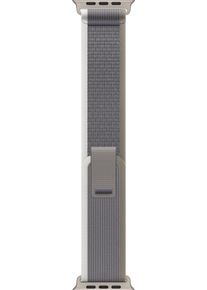 Apple Smartwatch-Armband "49mm Trail Loop - S/M", Watch Modelle 44mm, 45mm, 49mm, grün, Uhrenarmbänder