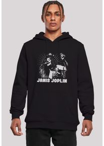 F4NT4STIC Herren Sweatshirt "Janis Joplin Spiritual Mono", schwarz, casual, Gr. M, Obermaterial: 65% Baumwolle, 35% Polyester, Sweatshirts,