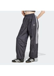 Damen Sporthose "TEAMGEIST TP", schwarz, sportlich, Gr. L, adidas originals, Obermaterial: 100% Polyamid, Hosen