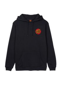 Santa Cruz Herren Kapuzensweatshirt "CLASSIC DOT CHEST HOOD", schwarz, sportlich, Gr. S, Obermaterial: 80% Baumwolle, 20% Polyester, Sweatshirts