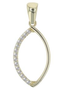 Adelia´s ADELIA ́S Damen Ketten-Anhänger "Neuheit 2025 - zeitloser Schmuck Anhänger aus 333 Gold", Gelbgold 333-Gold, gold, Gelbgold 333, Gold, Schmuckanhänger
