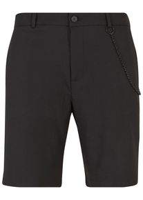 2Y STUDIOS Herren Sweatshorts "2Y Studios Herren 2Y Basic Shorts With Stripes", schwarz, Gr. S, unifarben, 70% Baumwolle, 27% Polyester, 3% Elasthan,