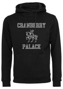 MisterTee Herren Kapuzensweatshirt "MisterTee Herren Cranberry Hoody", schwarz, Gr. XS, unifarben, 65% Baumwolle, 35% Polyester, Sweatshirts