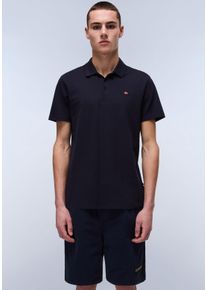 Napapijri Herren Poloshirt "EALIS SS SUM", blau, casual, Gr. XL, Jersey, Obermaterial: 100% Baumwolle, Shirts