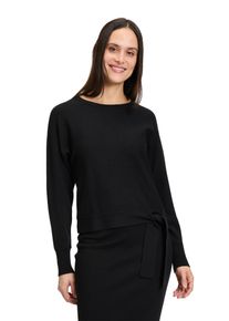 Betty Barclay Damen Strickpullover "Betty Barclay Feinstrickpullover langarm", schwarz, modisch, Gr. 38, Strick, Obermaterial: 55% Viskose, 30%
