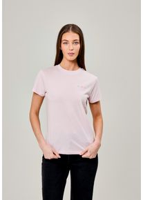 Bench. Damen T-Shirt "REION", rosa, casual, Gr. 38, bedruckt, Jersey, Obermaterial: 100% Baumwolle, Shirts
