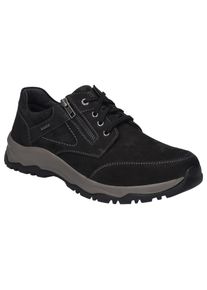 Josef Seibel Herren Schnürschuh "Leroy", Gr. 45, schwarz, Leder, casual, Schuhe, Freizeitschuh, Trekkingschuh in sehr weiter Passform H