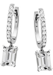Firetti Damen Paar Creolen "Schmuck Geschenk Silber 925 Ohrschmuck Ohrringe", Silber 925 (Sterlingsilber), silber, Silber 925 (Sterlingsilber),