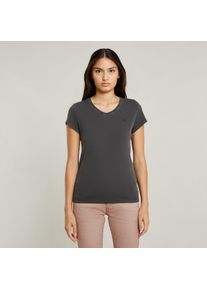G-Star Raw G-STAR Damen V-Shirt "Eyben", schwarz, Gr. XS, unifarben, Jersey, Obermaterial: 100% Baumwolle, Shirts